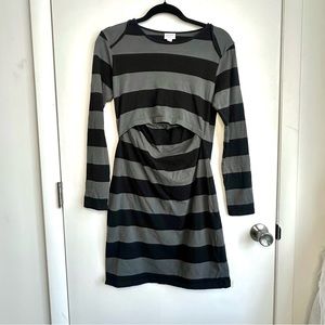 Boob Design Nursingwear Striped Dress